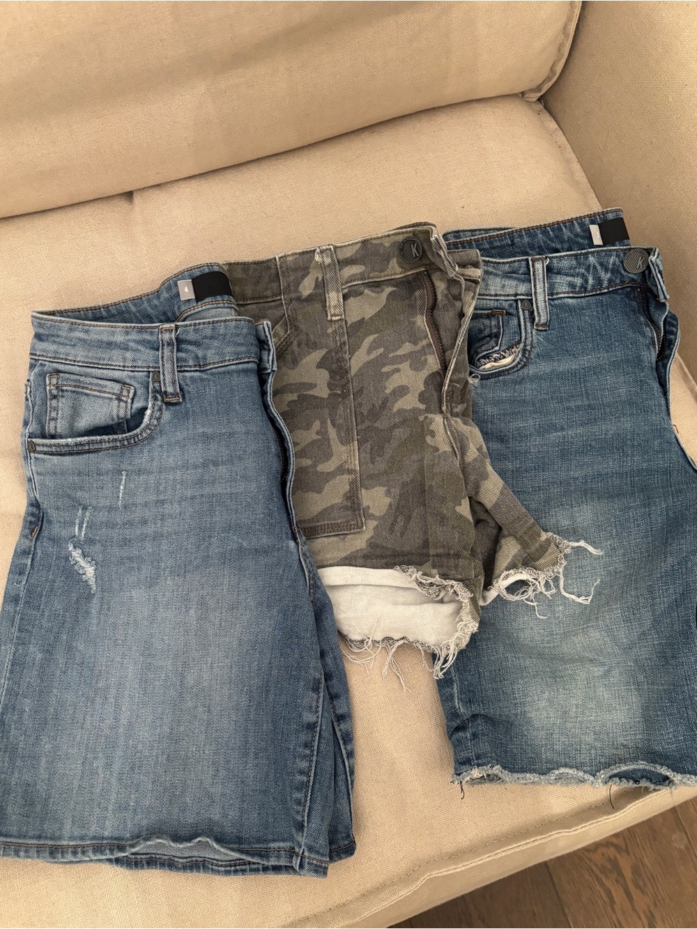 LOT of 3 Kut From The Kloth Women's Jean Shorts Size 4